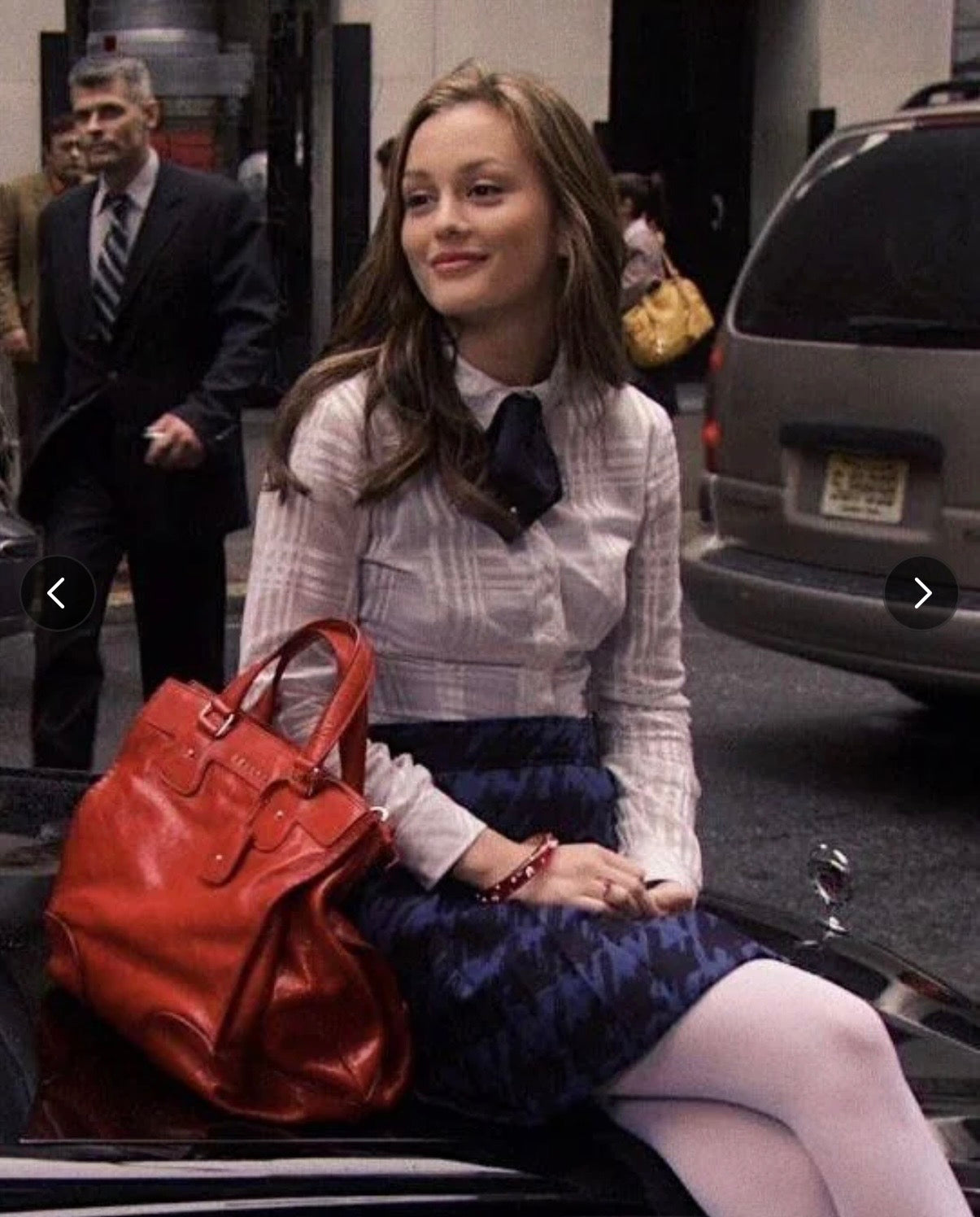 Blair Waldorf tie