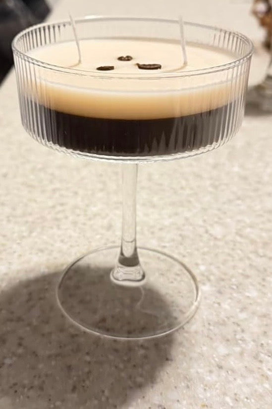 Expresso martini candle